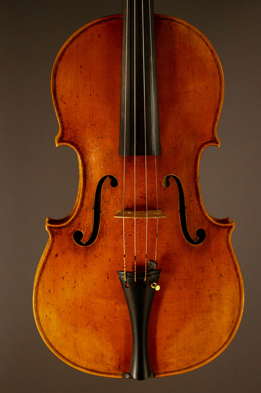 Modeled after a viola by A. Gaurneri, Length 41,6  Ian McWilliams 2018