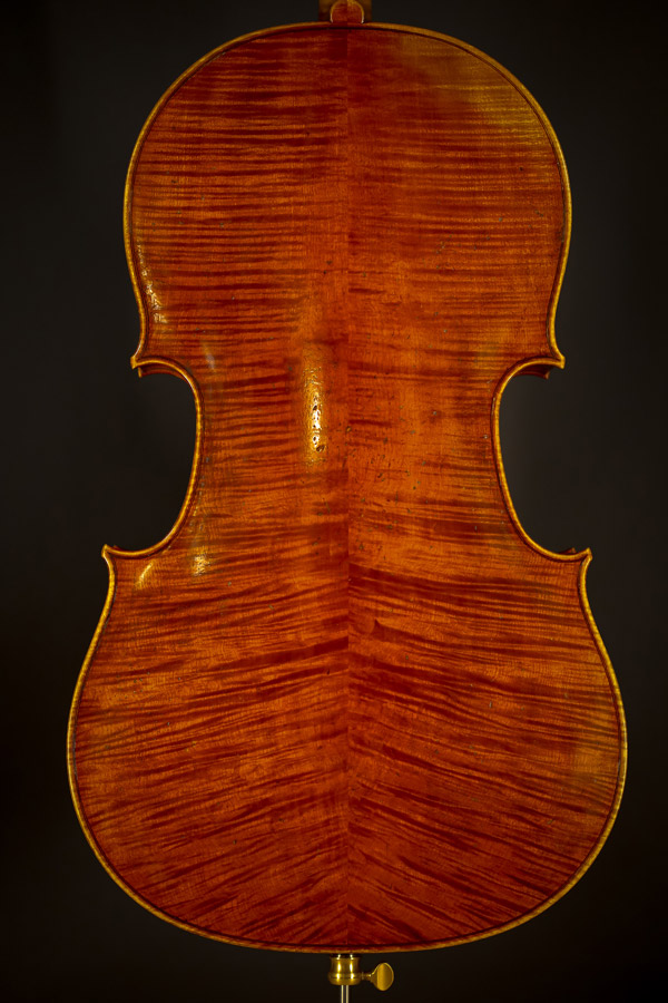 Cello, nach einem Modell von D. Montagnana. Ian McWilliams, 2018. Crawford Instruments