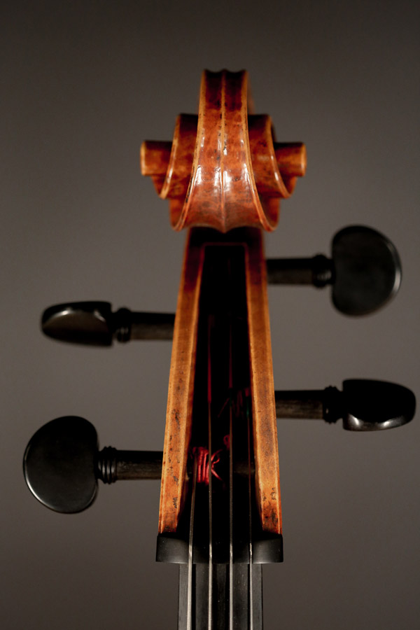 Cello, nach einem Modell von D. Montagnana. Ian McWilliams, 2018. Crawford Instruments