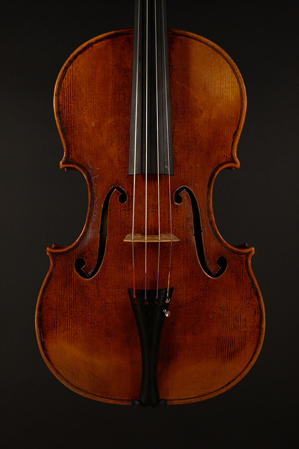 Modeled after del Gesu, Guarneri. Length 40.4cm. Ian McWilliams 2020