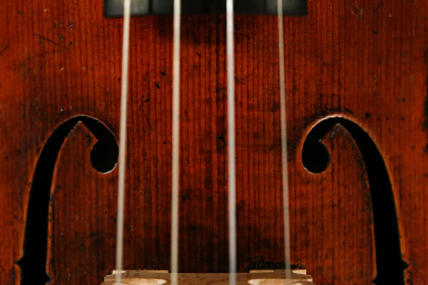 Violin, Inspired by A. Stradivarius, 2020. Crawford Instruments